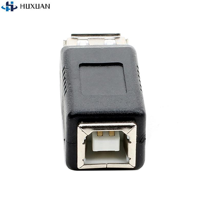 1Pcs USB Type A Female To Printer Scanner Type B Female Adapter Adaptor Converter