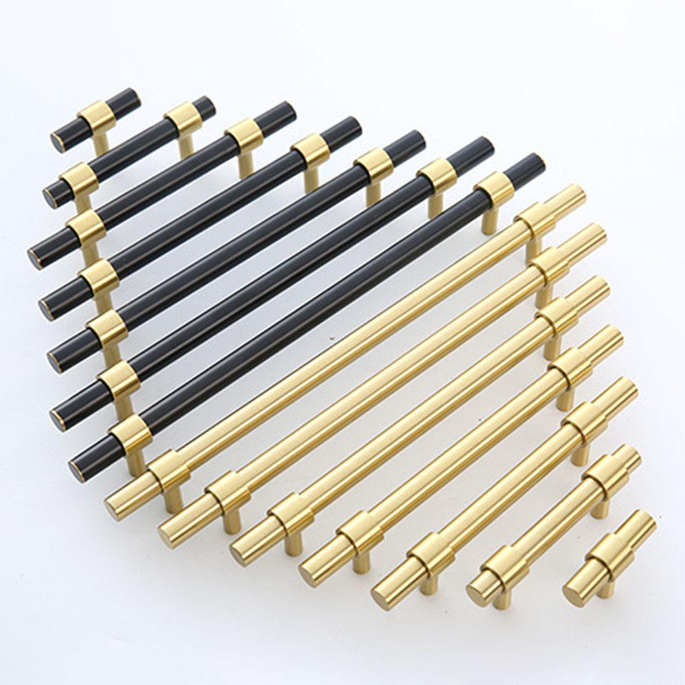 

Brass Cabinet Pulls Solid Modern Drawer Handles 25mm Screw Hardware Pulls,Single Hole,50mm Length Type A