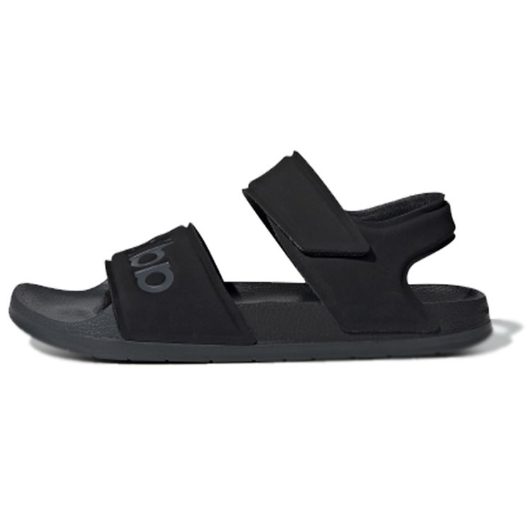 

adidas Adilette Sandal Черные кроссовки унисекс Core-Black Grey-Six F35417