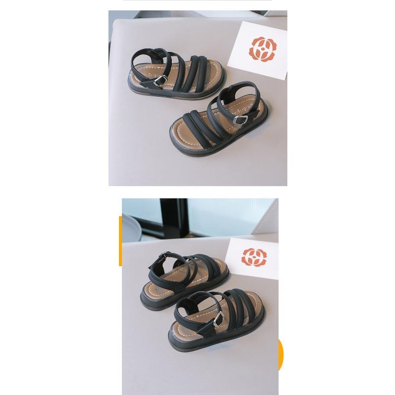 Sommer Neue Kindersandalen Koreanische Version von Mädchen Sandalen mit weicher Sohle und offener Spitze Große Kinder Römersandalen Flut