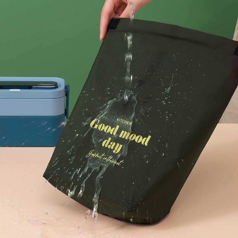 Portable Large-capacity Thermal Lunch Bags Waterproof Nylon Picnic Food Insulated Container Bento Cooler Bag for Work School