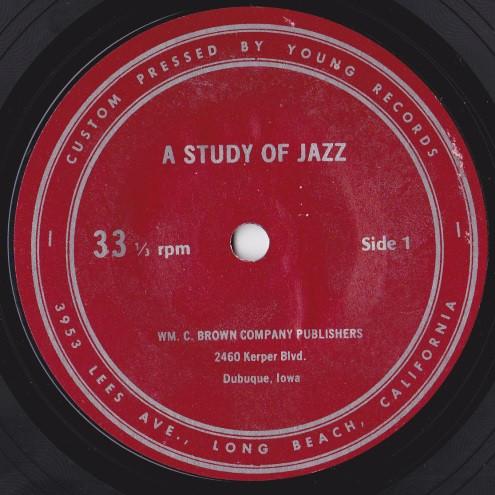 

7inch Record PAUL TANNER, MAURICE GEROW - A Study Of Jazz / Third Edition NONE Young Records 1974 US Jazz Used