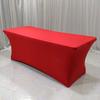 Rectangular Spandex Fitted Cloth Wedding Covers Decor