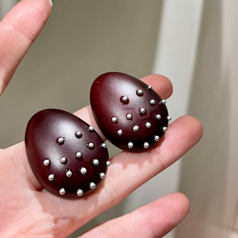 Набор: Жемчужное колье-подкова и серьги-капли - Художественная, Ретро, Высококачественная цепочка для свитера