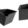 2x Car Rear Trunk Organizer Storage Box Sturdy Easy Installation for Model Y Interior Accessories