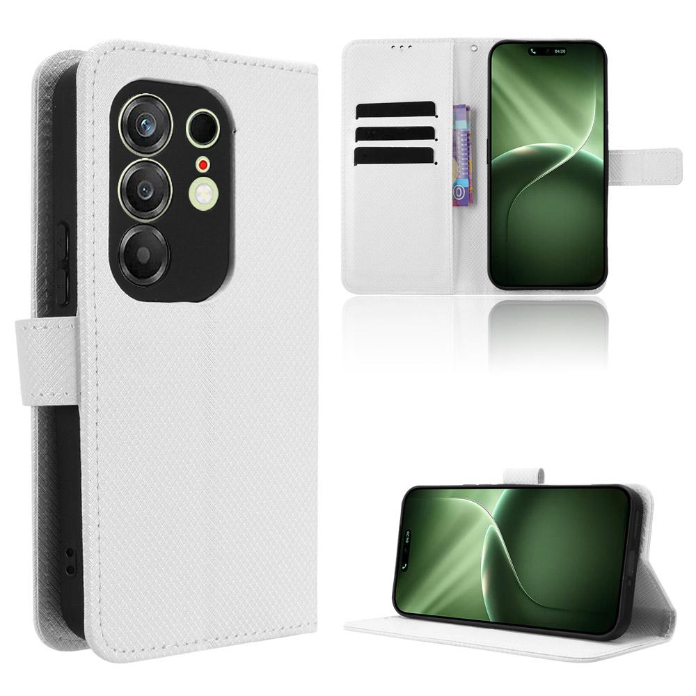 Flip Cover compatible for Tecno Camon 50 Pro PU Leather Phone Case Full-Body Protection with [RFID Blocking]