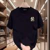 American Trendy Brand Short-Sleeved Pure Cotton Men'S Printed T-Shirt Trendy Men'S And Women'S Versatile Round Neck T-Shirt Men'S