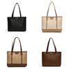 Woven Patterned Elegant Tote Bag For Women With Spacious Design And Stylish Color Options