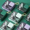Scissors Sewing Kit 16-Spool Sewing Supplies Ideal Kit Needle and Thread Kit  for Beginners
