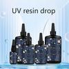 Resina Dura UV Cristallina Resina a Polimerizzazione Rapida Ultravioletta per Creazione di Gioielli Decorazione Artigianale, Colla Dura Trasparente