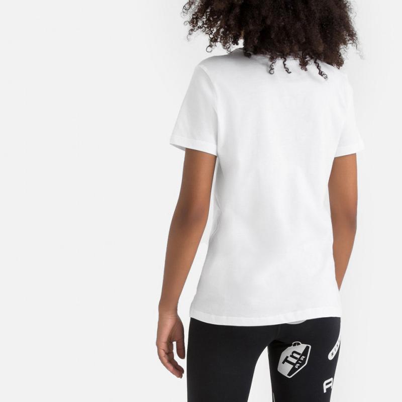 Nike Casual Sports Round Neck Training Short Sleeve T-Shirt Women Tops White BV6169-100