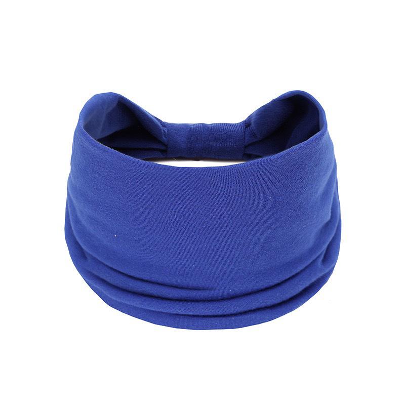 

Однотонная эластичная спортивная повязка для йоги для женщин - Впитывающая пот, дизайн «макарон»