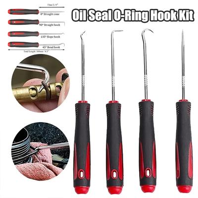 Auto Öldichtring Abzieher Schraubenzieher Set Langes Haken-Set Dichtungsabzieher Hakenwerkzeuge zum Entfernen von Auto Auto Dichtungswerkzeugen