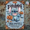 Disney 1pc Stitch-Themed Exquisite Tin Sign, Official Licensed Decorative Wall Art for Home, Bar, Garage, or Garden – Perfect Gi