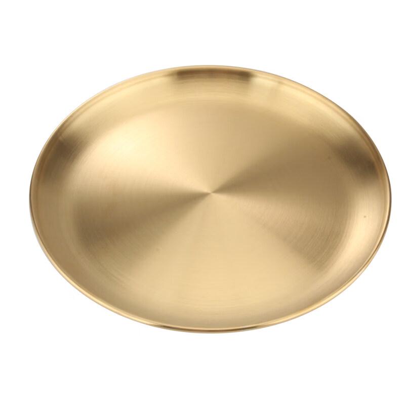 Korean Style 304 Stainless Steel Round Plate