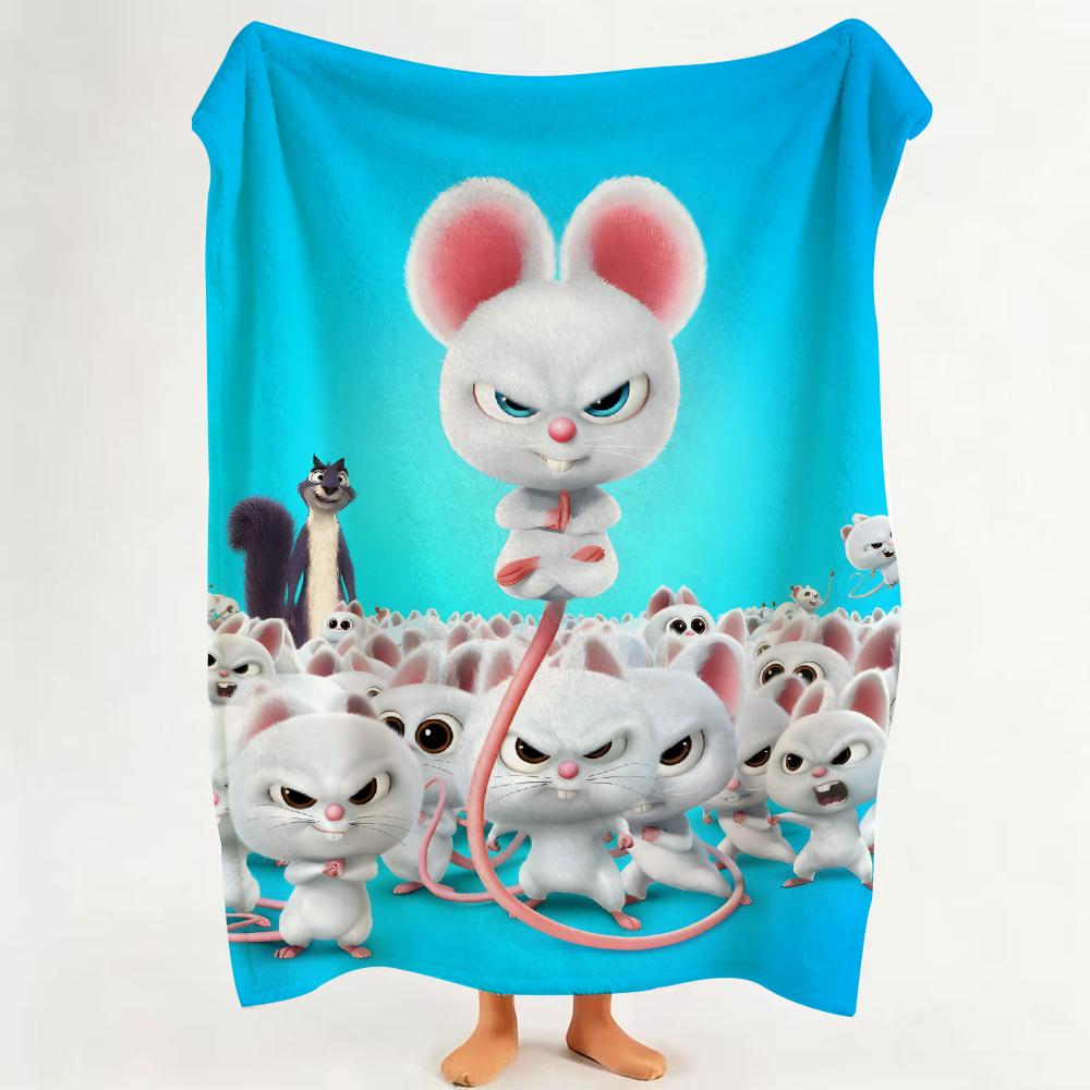 

Movie T The N Nut J Job Flannel Blanket Suitable for Sofa Living Room Bedroom 75cmx90cm