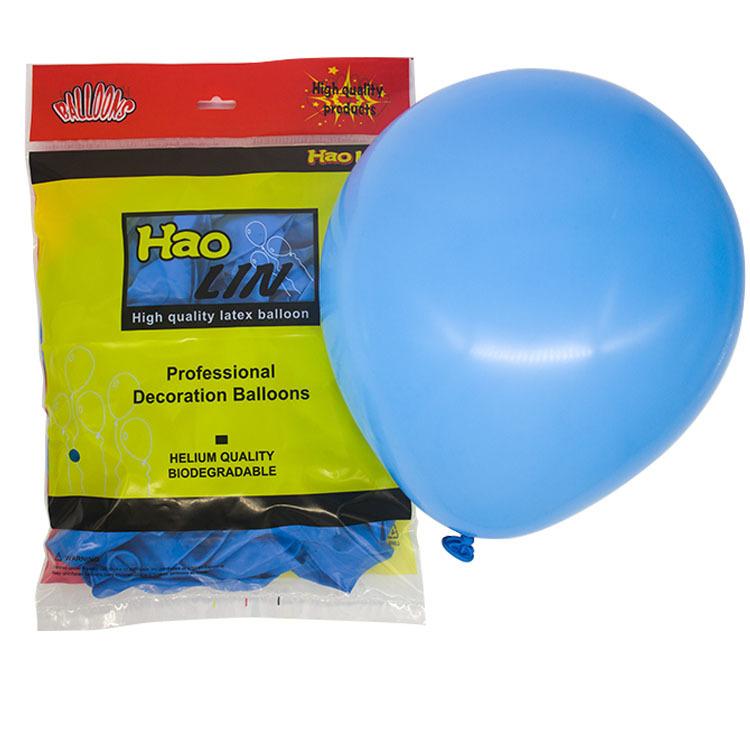 Haolin Yaguang 12-Inch 2.8-Gram Latex Balloon, Birthday Wedding Party Decoration Arrangement Cross-Supply Brand Balloon