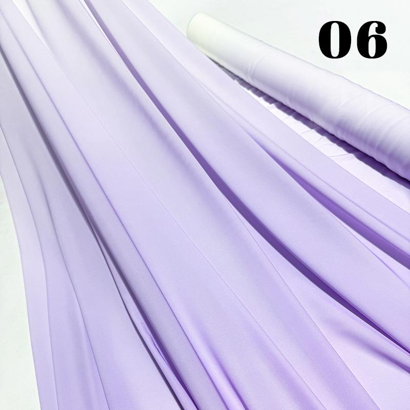50cm Chiffon Gradient Fabric Hanfu Ancient Style Rainbow Gradient Fabric Stage Costume Design Skirt Dress DIY Sewing Material