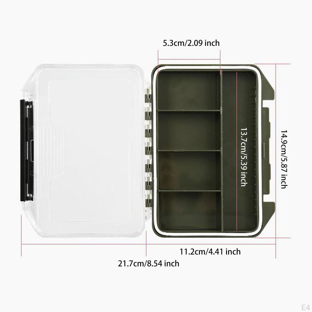 Storage Box Hard Case for Lures And Accessories Organizer Outdoor Activities