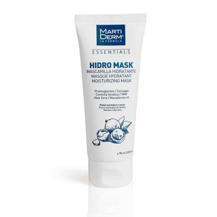Masque - MartiDerm - Essentials Hydro Masque Hydratant - 75ml - Gel - Sans Parabène
