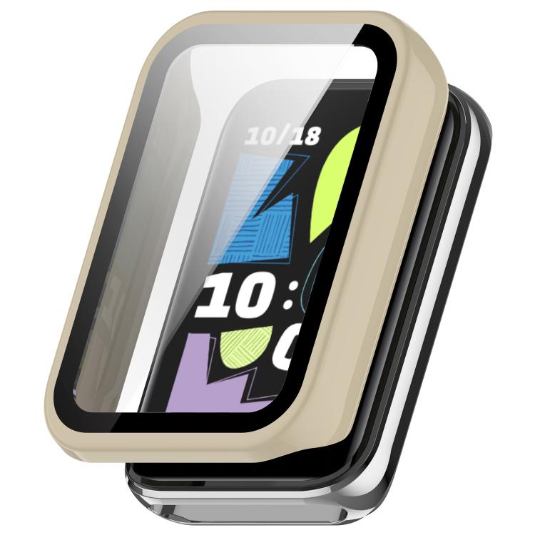 Tempered Film Integrated PC Watch Protective Case For Honor Band 11 Pro, PC+Tempered Glass Shockproof Lightweight No Strap Removal Protective Cover