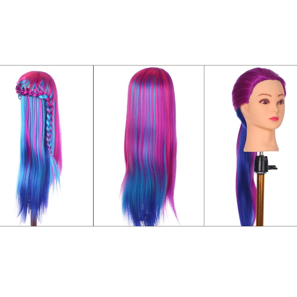 Bestauty Mannequin Head with Clamp Holder for Braiding Hair Styling Practice Manikin Head for