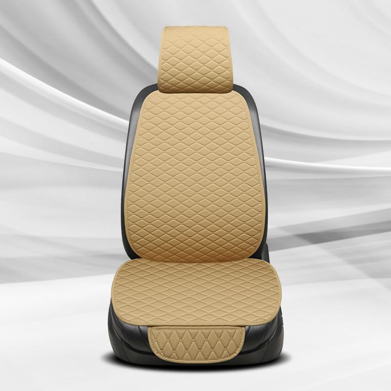Car Seat Covers Pu Leather Seat Cover Sets Automobiles Universal Auto Interior Cushion Accessories Four Season Protect Set Mats