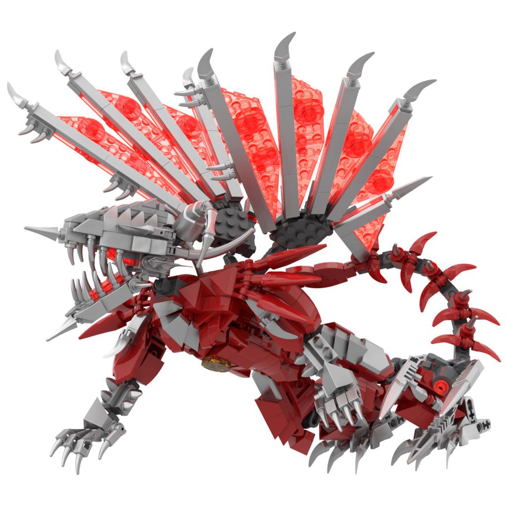 Toilette und Monitor Leute Spielzeug vs Kinderbaustein Biest Bohrmaschine Fliegender Drache Ns925