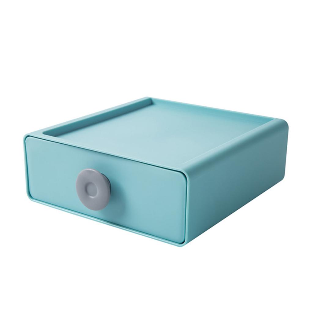 Drawer Storage Box Multifunctional Large Capacity Student Stationery Makeup Storage Drawer for Desktop Home