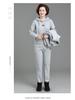 Women's Winter Sportswear Set: Velvet Thickened Vest & Coat for Middle-Aged & Elderly