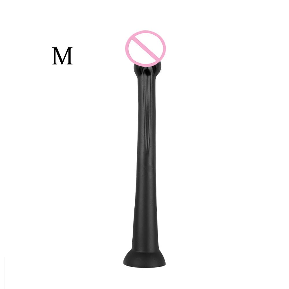 Long Butt Plug Liquid Silicone Anal Plug Big Dildos Stimulate Anus Suction Cup Soft Anal Dilator Penis Sex Toy Dick Sex Products