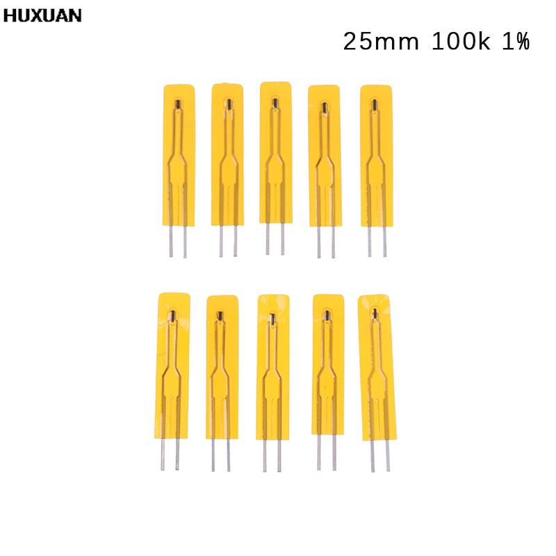 10pcs NTC Thin Film Thermistor 2.5cm 5cm 3950 10K 50K 100K MF5B SMD 1% 5% Temperature Sensor