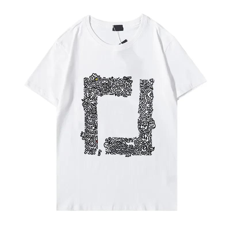 Heren T-shirt Designer Heren Dames Shirt Mode T-shirt met Letters Casual Zomer Korte Mouw Koppel T-shirt Kleding