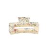 Printed Grab Clip Sweet Updo Shark Clip High-end Girl's Hair Clip and Hair Accessory