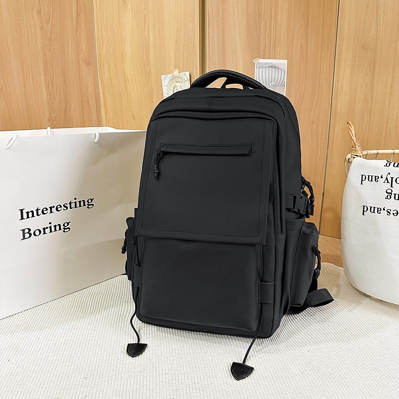 Large-capacity Schoolbag for Male High School Students, Simple and Versatile Travel Backpack for Female College Students, Casual Computer Backpack.