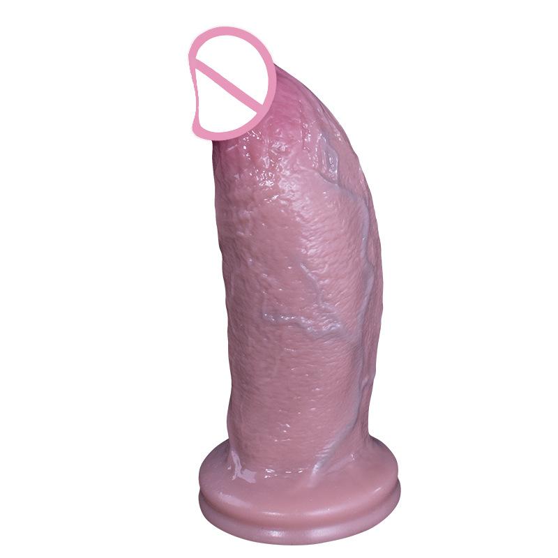 Super Large Realistic Silicone Dildo  Anal Plug  Thick Dildo  Pedicle Masturbator  Female Sex Toy