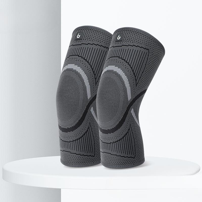 Sports knee pads for women running dance basketball meniscus protection professional fitness knitted knee sleeve gear