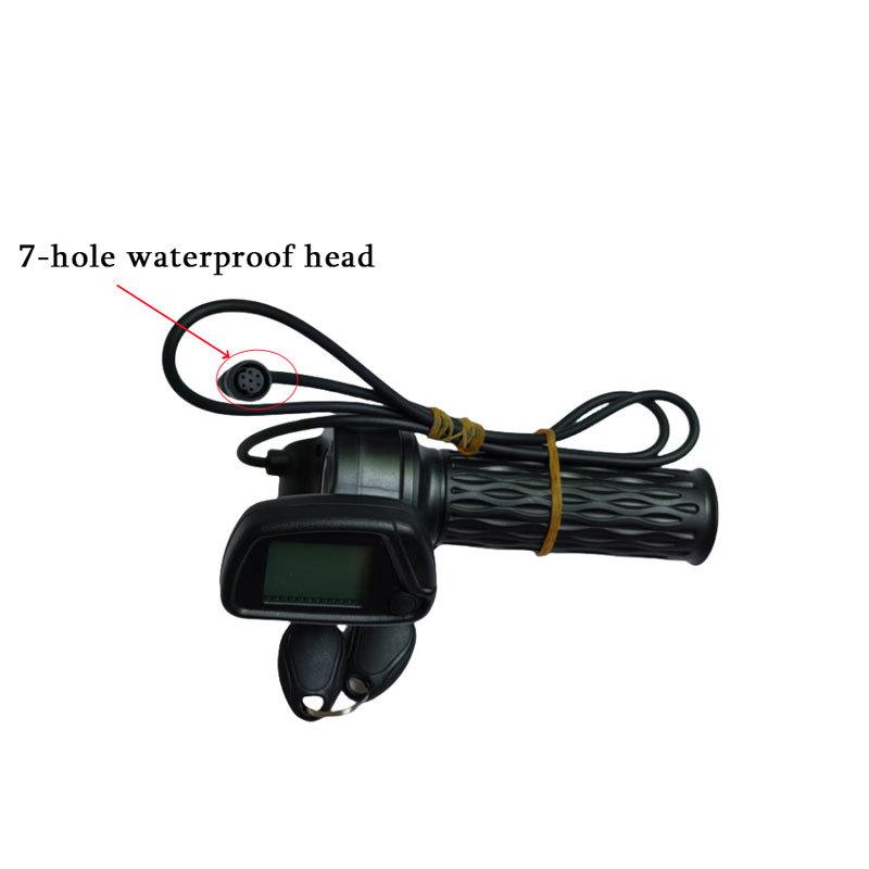 For original 7pin Plug Display Throttle for Kugoo Wish 01electric Scooter Parts Accessories Escooter Speed Control Accelerator