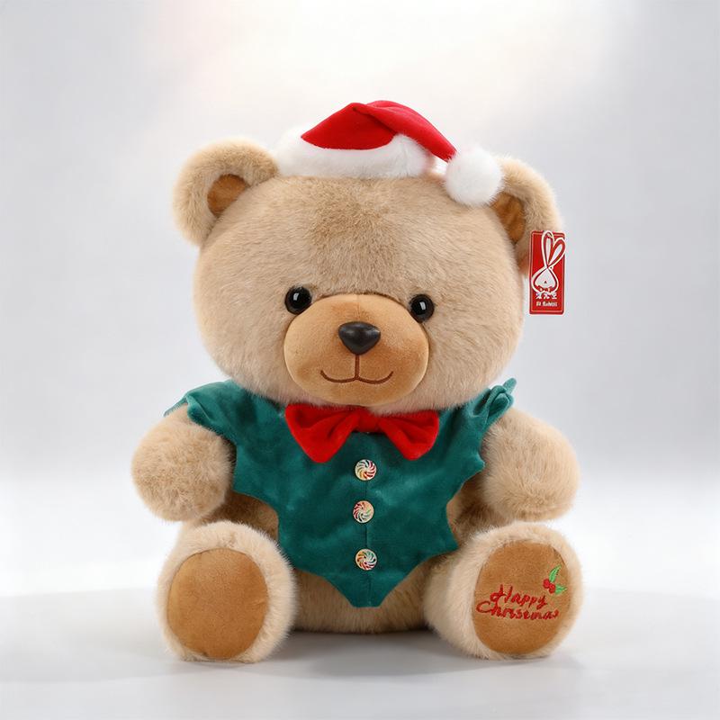 Christmas Teddy Bear Dress-Up Plush Doll 13cm (0.1kg) with hook
