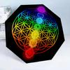 Cosmic Flower Of Life 8-Frame for Travel, camping, Casual Lightweight Portable Umbrella, Essential for every family Holidays Birthday Gift