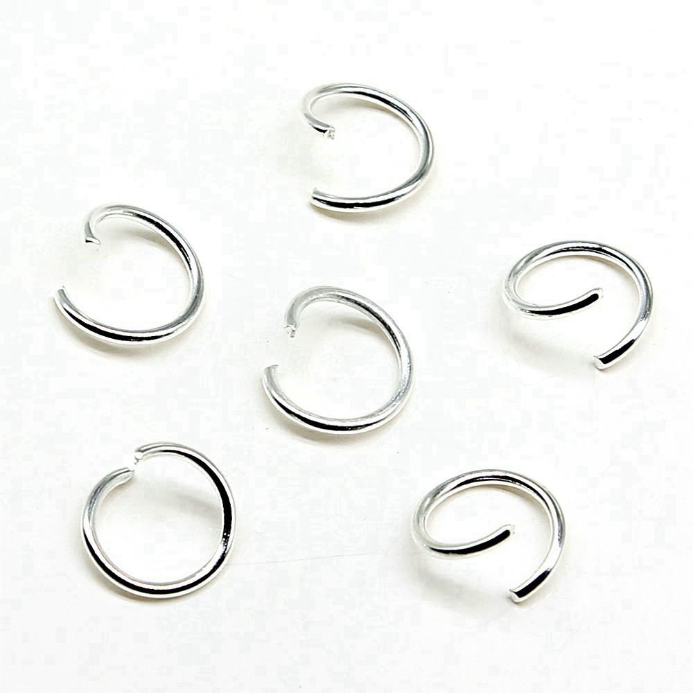 5 Colors 6 Sizes Jump Rings Open Connectors For Jewelry Making Components