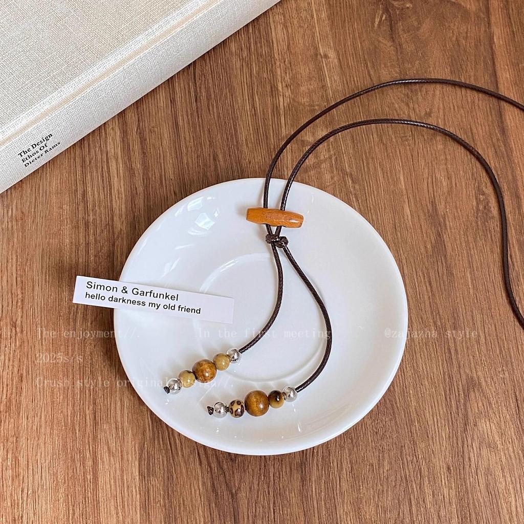 Bohemian Vintage Beaded Tassel Necklace for Women - 2025 Holiday Style