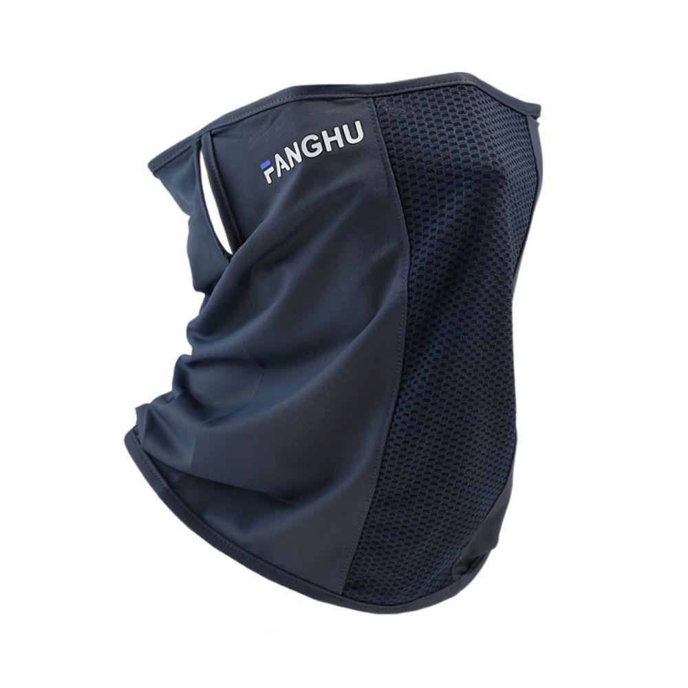 New UV Protection Summer Sunscreen Mask Breathable Thin Ice Silk Mask Traceless Neck Wrap Cover