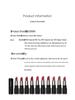 COSNINI Waterproof Long-Lasting Non-Fade Lipstick - Non-Stick, No Transfer, Internet Celebrity Favorite