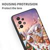Christmas Gift Box Design Phone Case For Samsung A41 A35 A34 A33 A32 A25 A24 A23 A21s A06 A05 A04 A03 Note 10 20 Ultra 5G Black