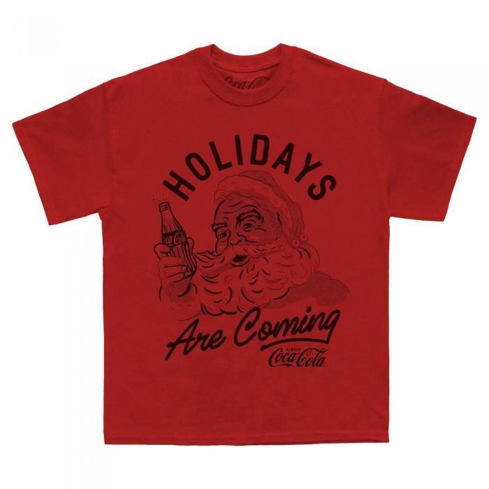 Coca-Cola Unisex Adult Holidays Are Coming T-Shirt