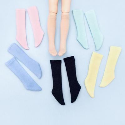 Fashion Long Doll Socks Casual Wear Long Socks  for Ob22 Ob24 Doll/ for Blythe Doll
