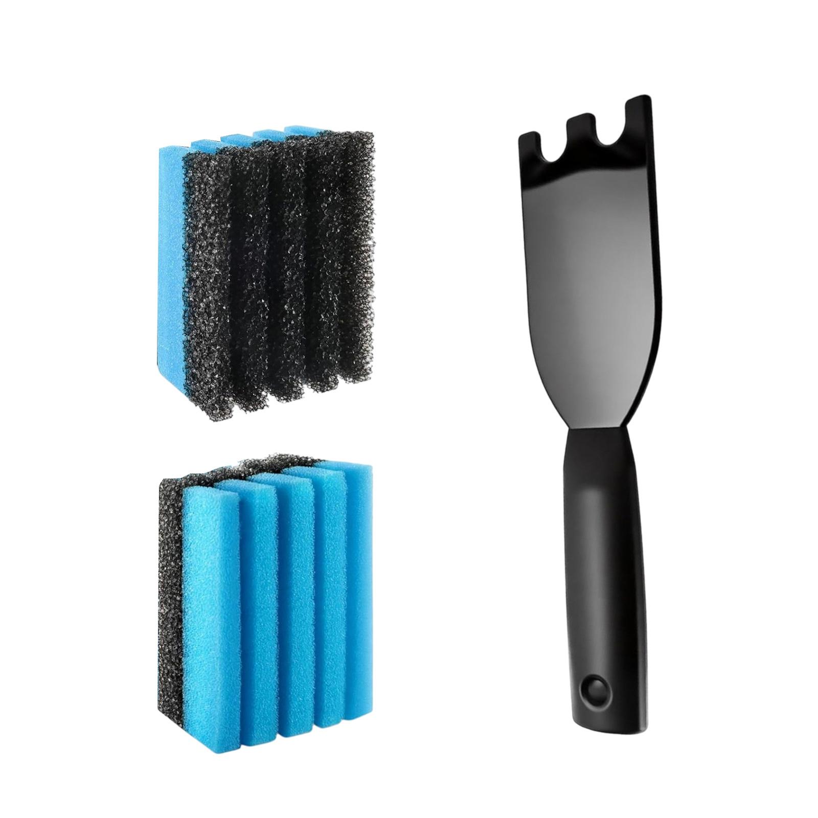 

Grill Cleaning Accessories Includes 2 Sponges And Scrapers Heat Resistant Spatula For Indoor Outdoor Grills