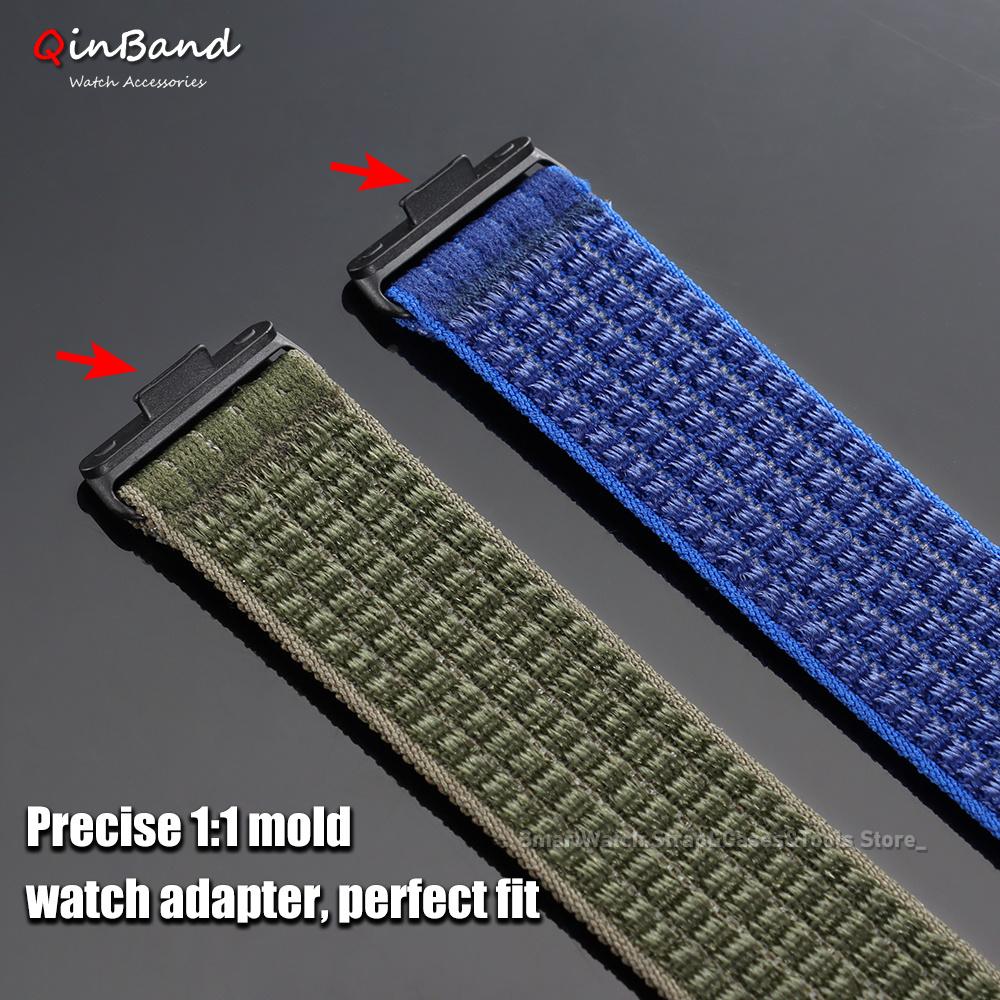 Ribbed Nylon Loop Watch Band for Huawei Watch Fit 5 Pro 4 Pro Sports Bracelet Belt for Huawei Watch 5/4/3 Wristband Accessories