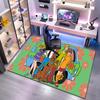Halloween Cartoon Comedy Adventure Movie Scooby-Doo Carpet Is Suitable for Living Room and Bedroom Doormats Office Balcony Decorative Carpet V7